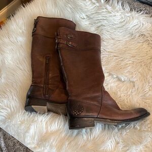 Vince Camuto Dark Brown Heeled Boots